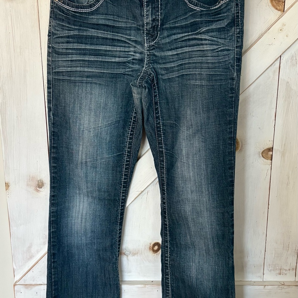 Hydraulic Dark Blue Denim Pants - Picture 3 of 3